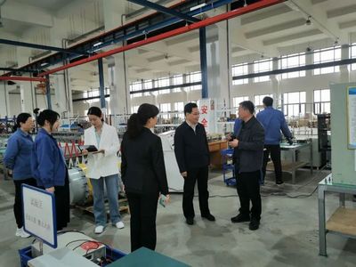 凌兵奎走訪高新區電氣裝備產業園區企業