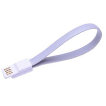 冠熙GXI彩色短面條線 創(chuàng)意磁鐵磁環(huán)充電線，為iPhone 5/5s/5c注入時(shí)尚活力